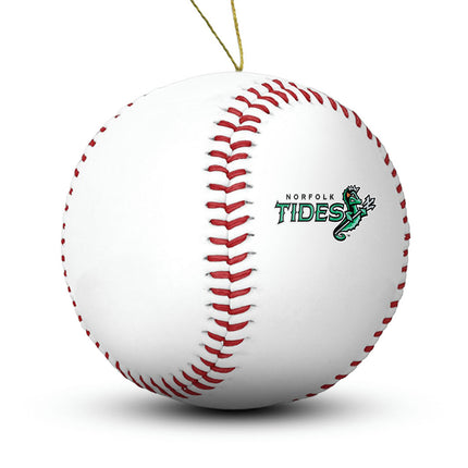 Norfolk Tides Baseball Ornament - Authentic Series