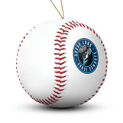 Sugar Land Space Cowboys Baseball Ornament - Authentic Series