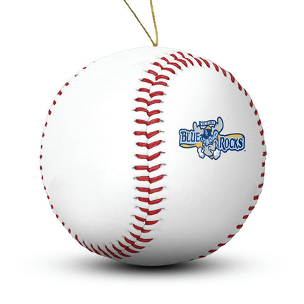 Wilmington Blue Rocks Baseball Ornament - Authentic Series
