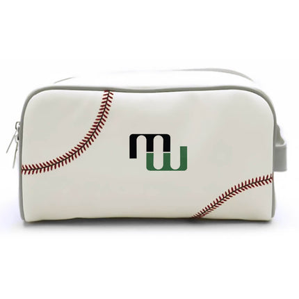 Millard West Wildcats Baseball Toiletry and Cosmetics Bag - Authentic Series
