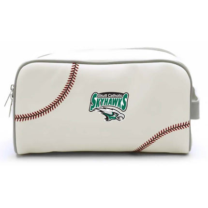 Skutt Catholic SkyHawks Baseball Toiletry and Cosmetics Bag - Authentic Series