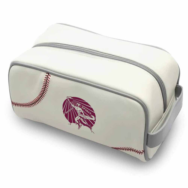 Blackwell Maroons Baseball Toiletry and Cosmetics Bag - Authentic Series