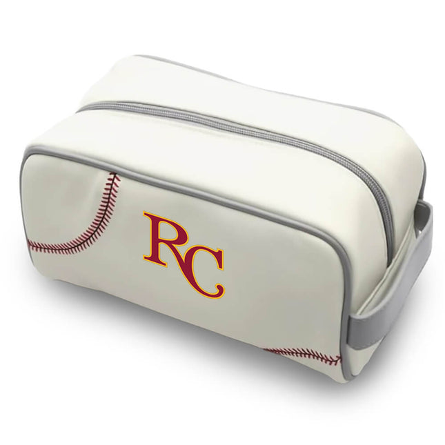 Roncalli Crimson Pride Baseball Toiletry and Cosmetics Bag - Authentic Series