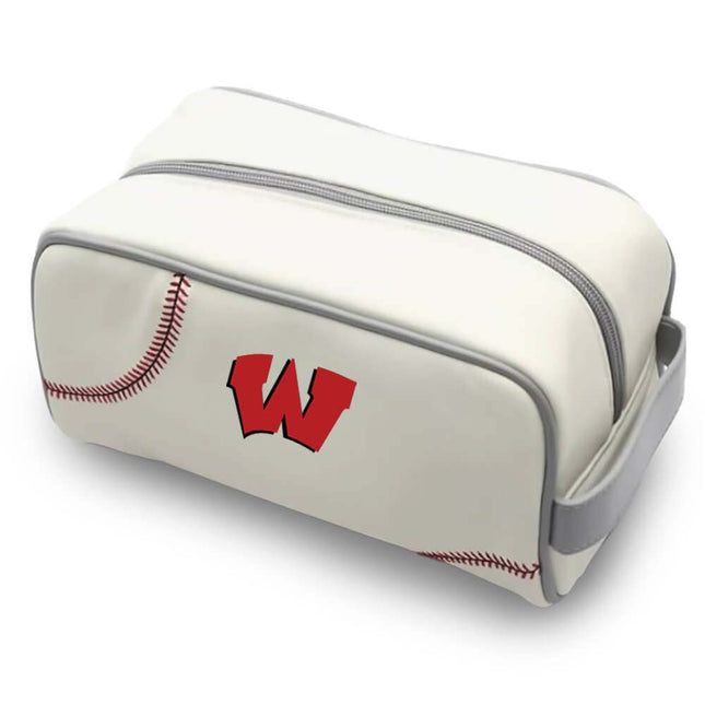 Westside High School Warriors Baseball Toiletry and Cosmetics Bag - Authentic Series