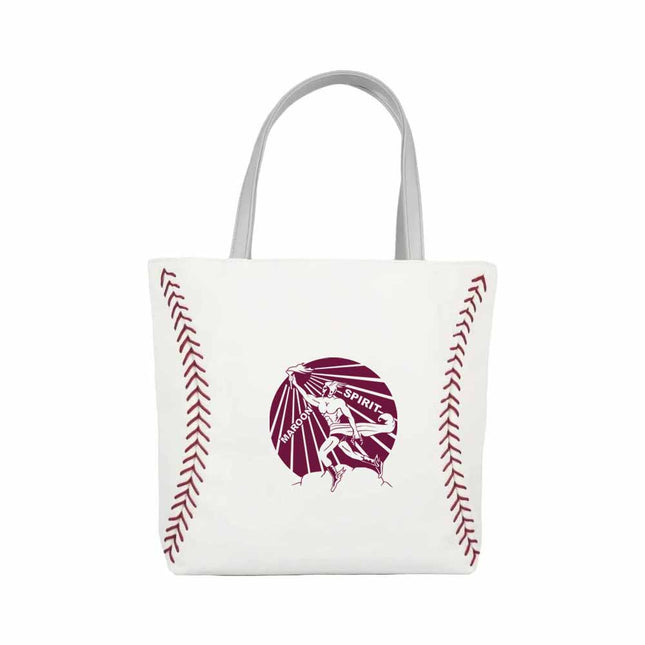 Blackwell Maroons Baseball Tote Handbag - Authentic Series