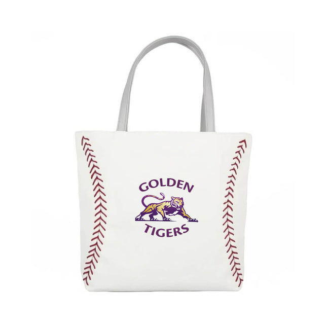 CMIT Academy Golden Tigers Baseball Tote Handbag - Authentic Series