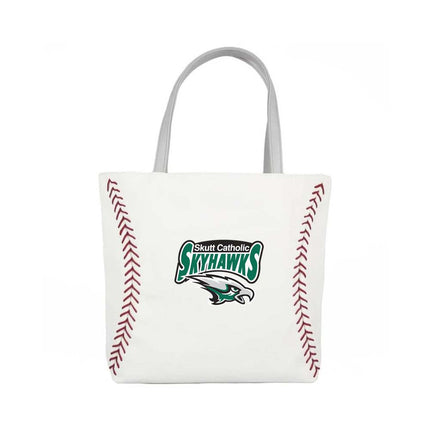 Skutt Catholic SkyHawks Baseball Tote Handbag - Authentic Series
