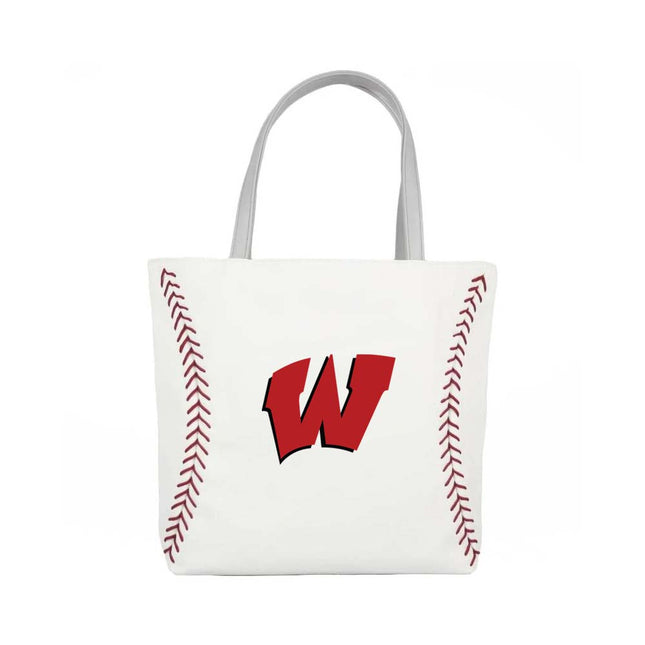 Westside High School Warriors Baseball Tote Handbag - Authentic Series