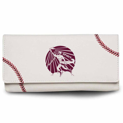 Blackwell Maroons Baseball Women's Wallet - Authentic Series