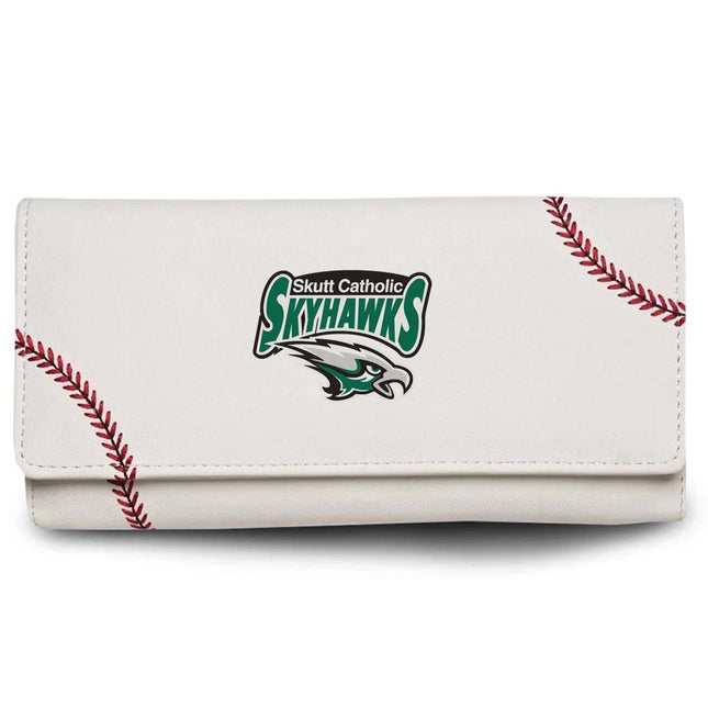 Skutt Catholic SkyHawks Baseball Women's Wallet - Authentic Series