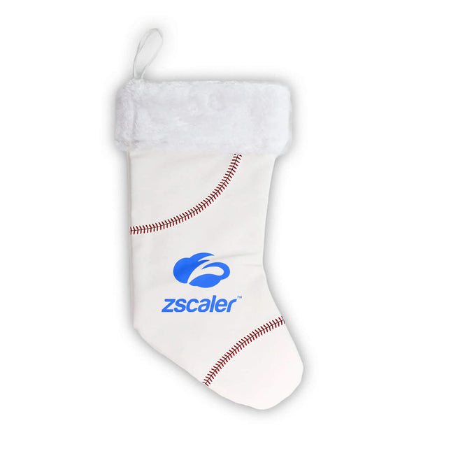 ZScaler Baseball Christmas Stocking - Authentic Series