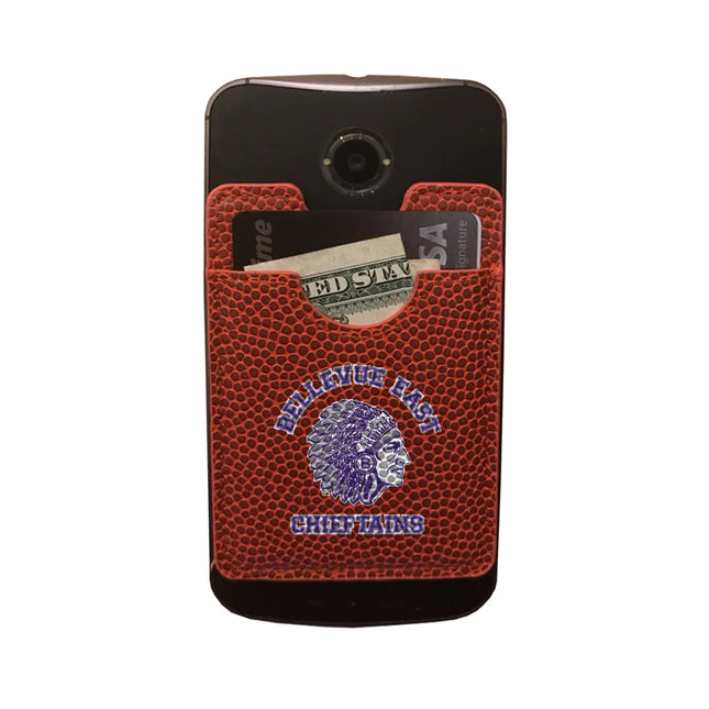 Bellevue East Chieftains Basketball Cell Phone Wallet - Authentic Series