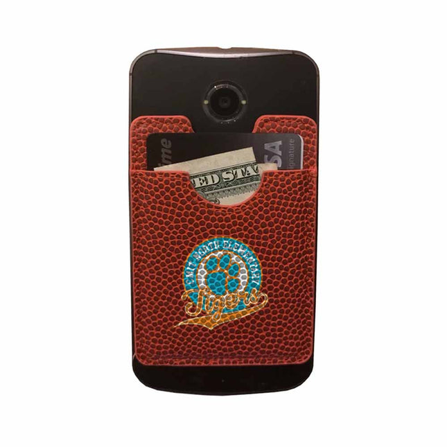 CMIT North Elementary School Tigers Basketball Cell Phone Wallet - Authentic Series