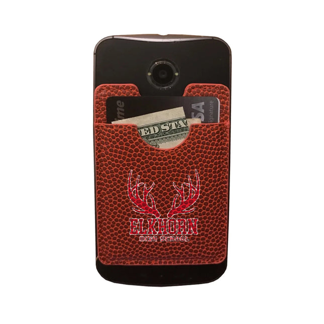 Elkhorn High School Antlers Basketball Cell Phone Wallet - Authentic Series