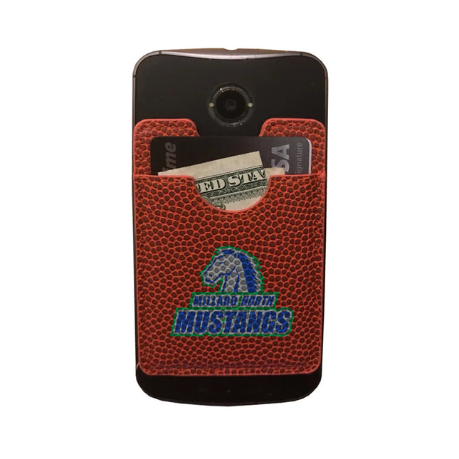 Millard North Mustangs Basketball Cell Phone Wallet - Authentic Series