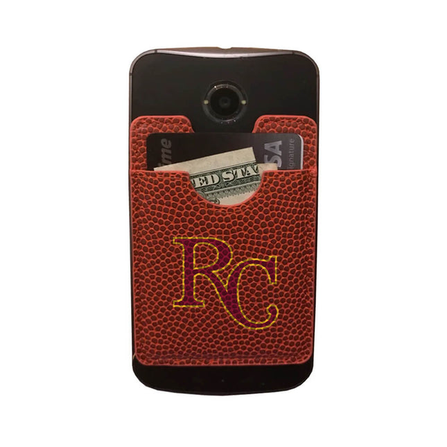 Roncalli Crimson Pride Basketball Cell Phone Wallet - Authentic Series