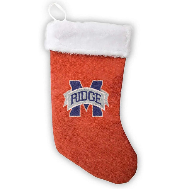 Marriotts Ridge Mustangs Basketball Christmas Stocking - Authentic Series