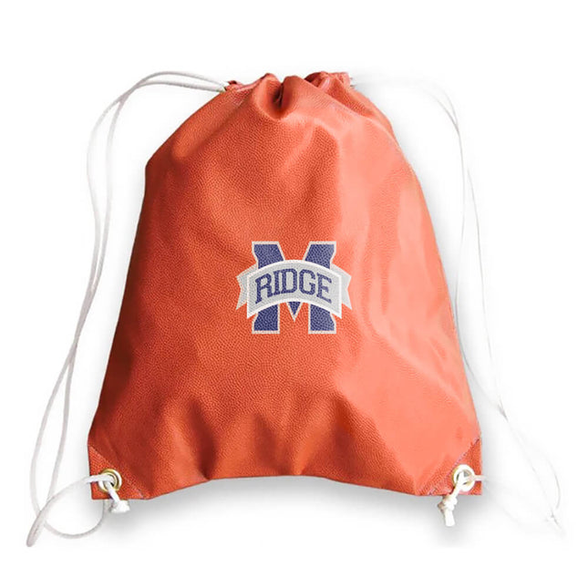 Marriotts Ridge Mustangs Basketball Drawstring Bag - Authentic Series