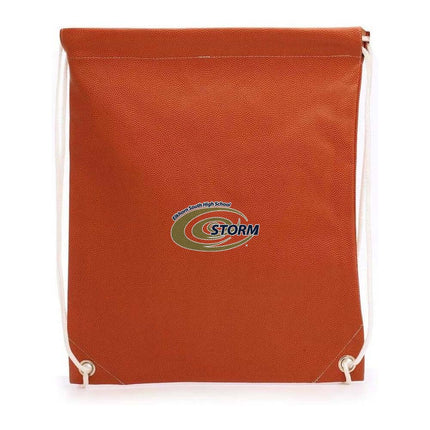 Elkhorn South Storm Basketball Drawstring Bag - Authentic Series