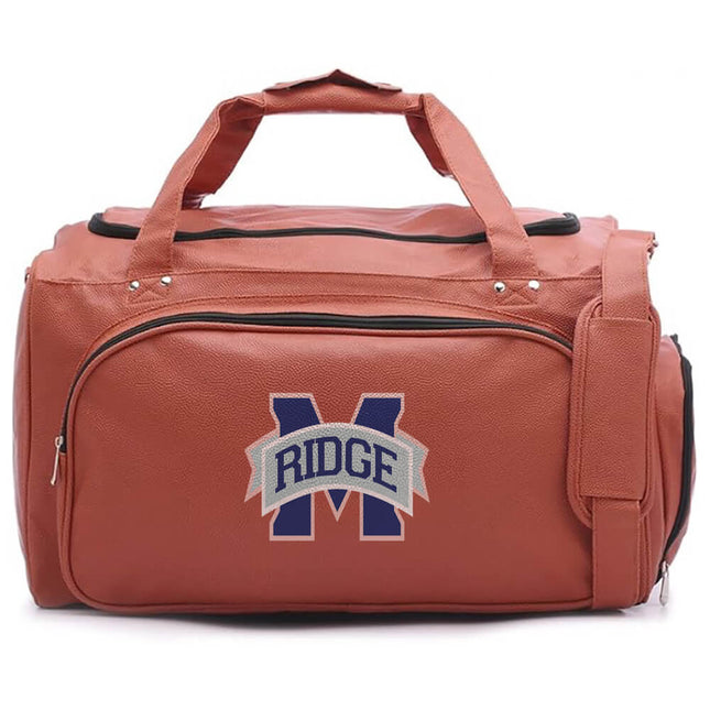 Marriotts Ridge Mustangs Basketball Duffel Bag - Authentic Series