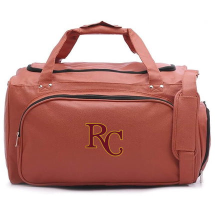 Roncalli Crimson Pride Basketball Duffel Bag - Authentic Series