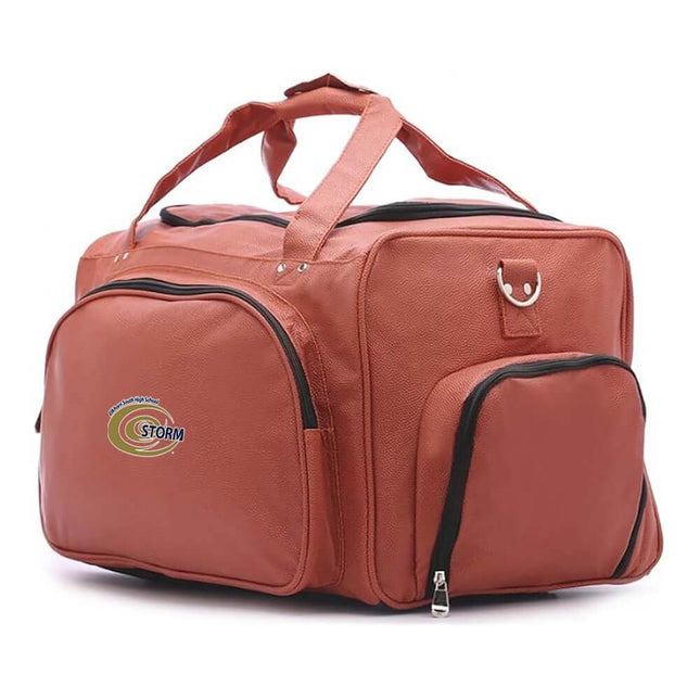 Elkhorn South Storm Basketball Duffel Bag - Authentic Series