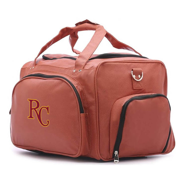 Roncalli Crimson Pride Basketball Duffel Bag - Authentic Series
