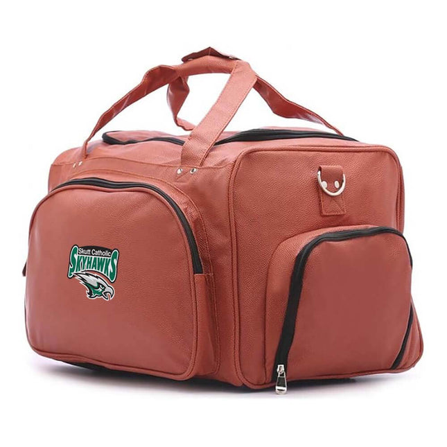 Skutt Catholic SkyHawks Basketball Duffel Bag - Authentic Series