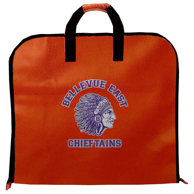 Bellevue East Chieftains Basketball Garment Bag - Authentic Series