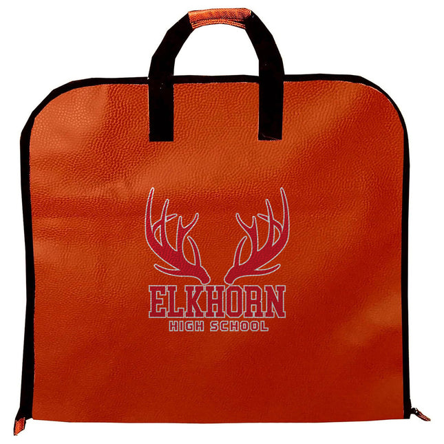 Elkhorn High School Antlers Basketball Garment Bag - Authentic Series