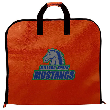 Millard North Mustangs Basketball Garment Bag - Authentic Series