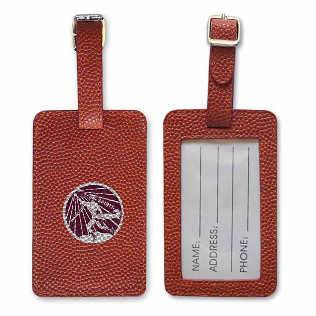 Blackwell Maroons Basketball Luggage Tag - Authentic Series