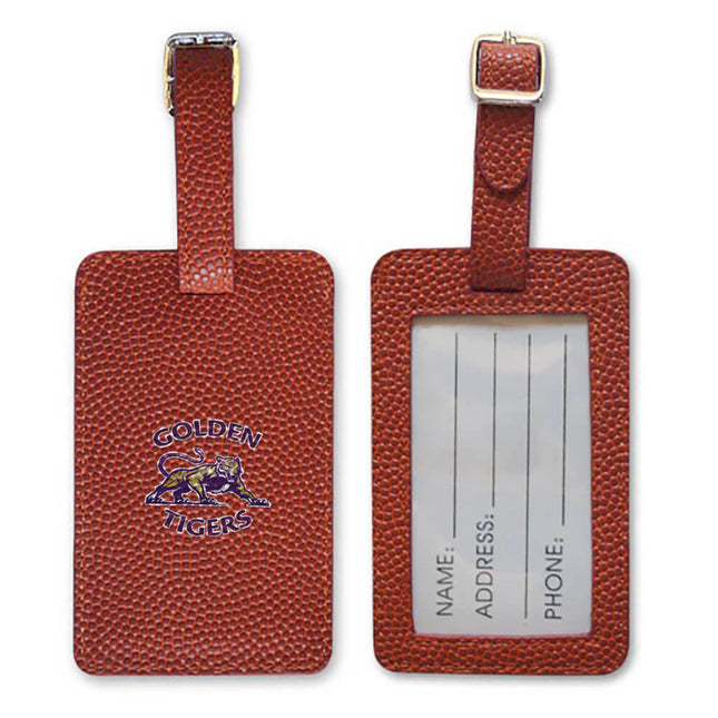 CMIT Academy Golden Tigers Basketball Luggage Tag - Authentic Series