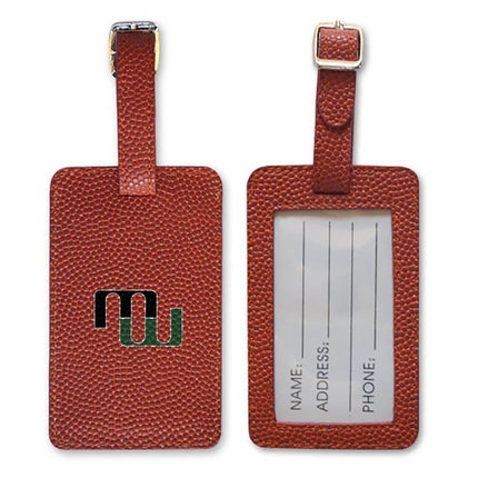 Millard West Wildcats Basketball Luggage Tag - Authentic Series
