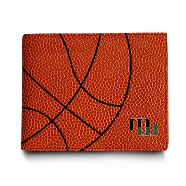 Millard West Wildcats Basketball Men's Wallet - Authentic Series