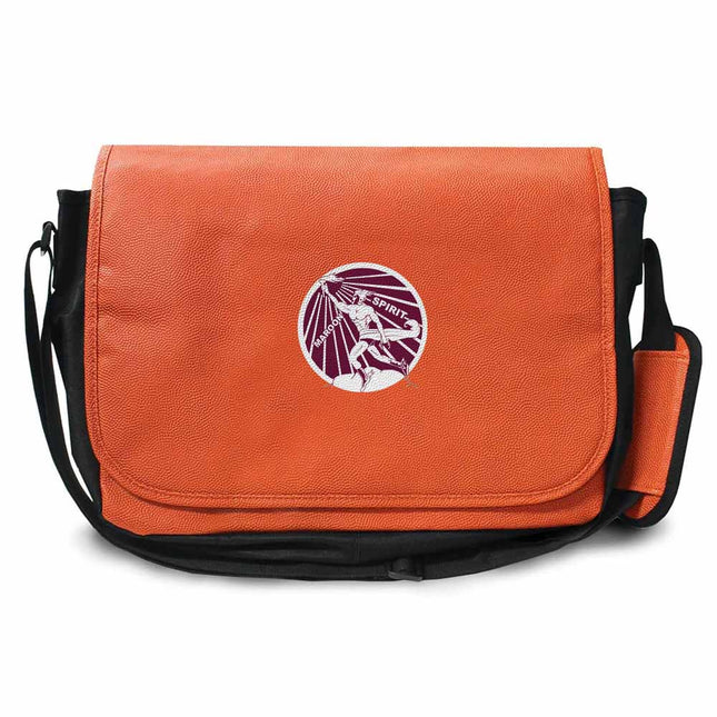 Blackwell Maroons Basketball Messenger Bag - Authentic Series