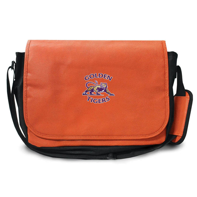 CMIT Academy Golden Tigers Basketball Messenger Bag - Authentic Series