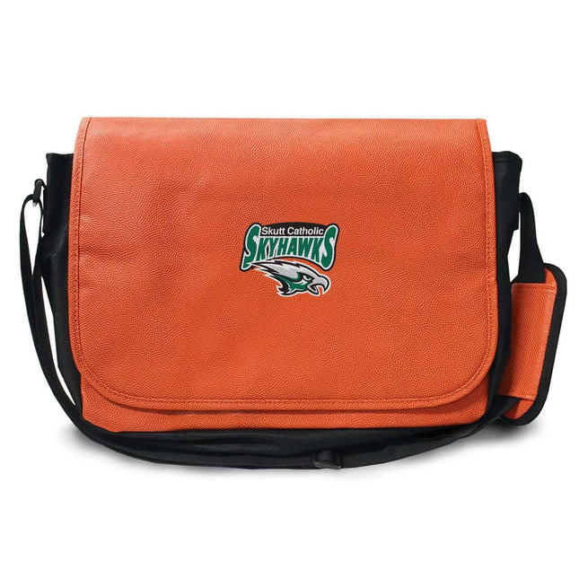 Skutt Catholic SkyHawks Basketball Messenger Bag - Authentic Series