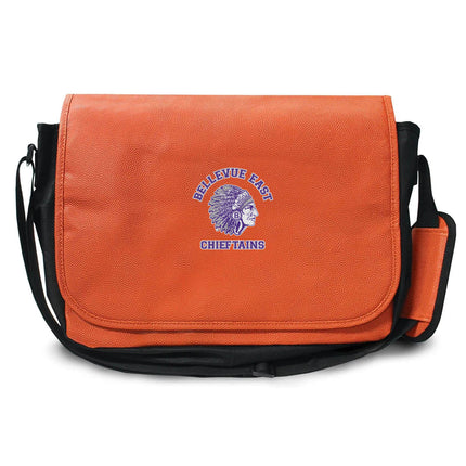 Bellevue East Chieftains Basketball Messenger Bag - Authentic Series