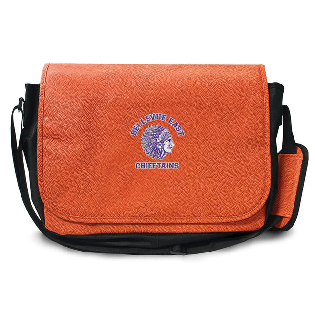 Bellevue East Chieftains Basketball Messenger Bag - Authentic Series