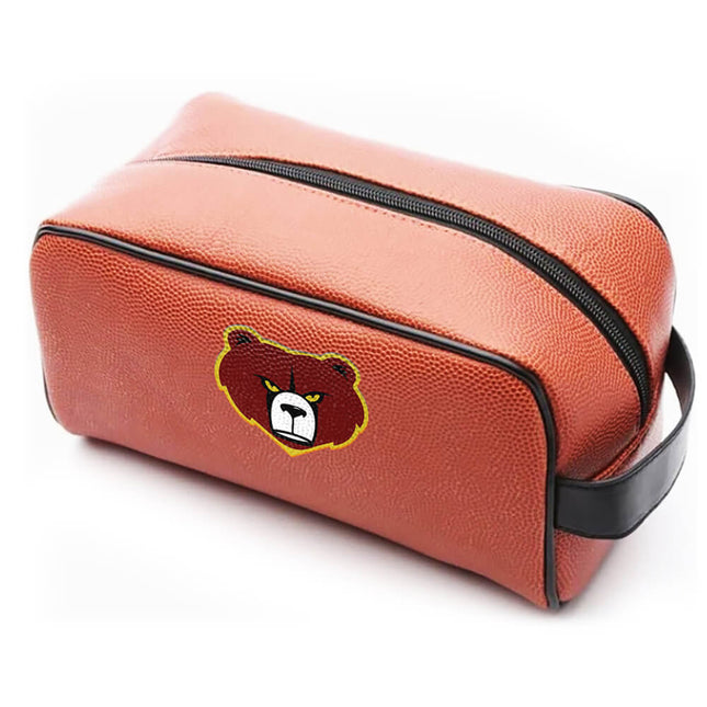Hammond Golden Bears Basketball Toiletry and Cosmetics Bag - Authentic Series