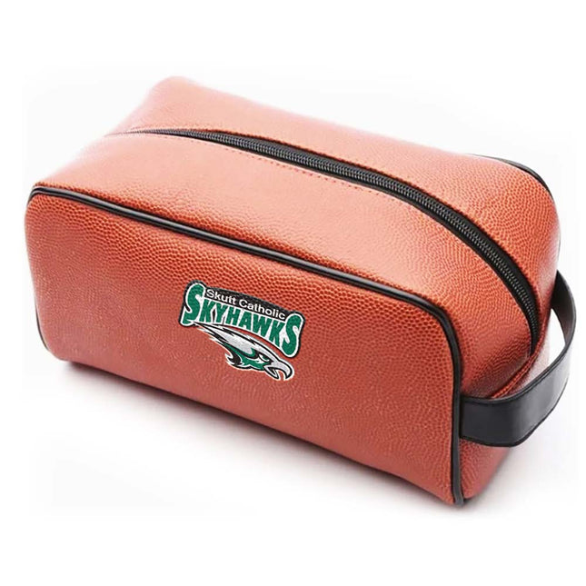 Skutt Catholic SkyHawks Basketball Toiletry and Cosmetics Bag - Authentic Series