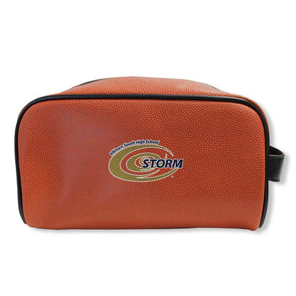 Elkhorn South Storm Basketball Toiletry and Cosmetics Bag - Authentic Series