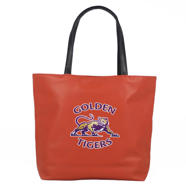 CMIT Academy Golden Tigers Basketball Tote Handbag - Authentic Series
