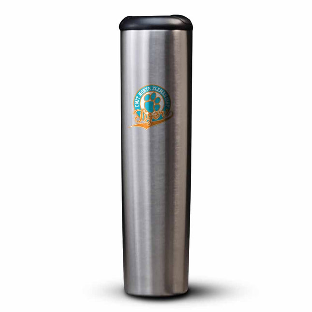 CMIT North Elementary School Tigers Bat Mug “Stainless Steel” - Authentic Series