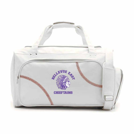 Bellevue East Chieftains Baseball Duffel Bag - Authentic Series