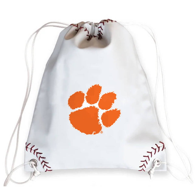Clemson Tigers Baseball Drawstring Bag - Authentic Series