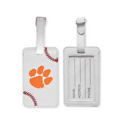 Clemson Tigers Baseball Luggage Tag - Authentic Series