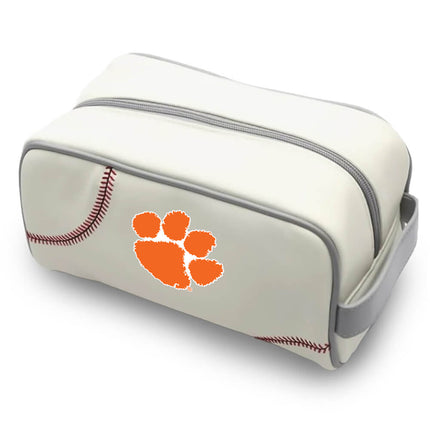 Clemson Tigers Baseball Toiletry and Cosmetics Bag - Authentic Series