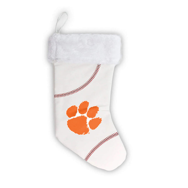 Clemson Tigers Baseball Christmas Stocking - Authentic Series